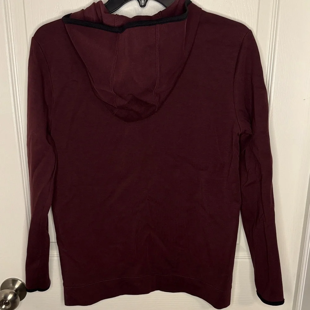 NWOT Old Navy Boys Burgundy Zip-Up Active Sweatshirt
